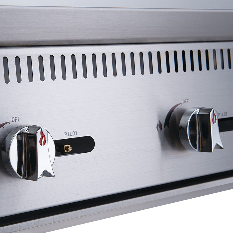 Chef AAA - TCCB24 Commercial 24 in. Countertop Charbroiler