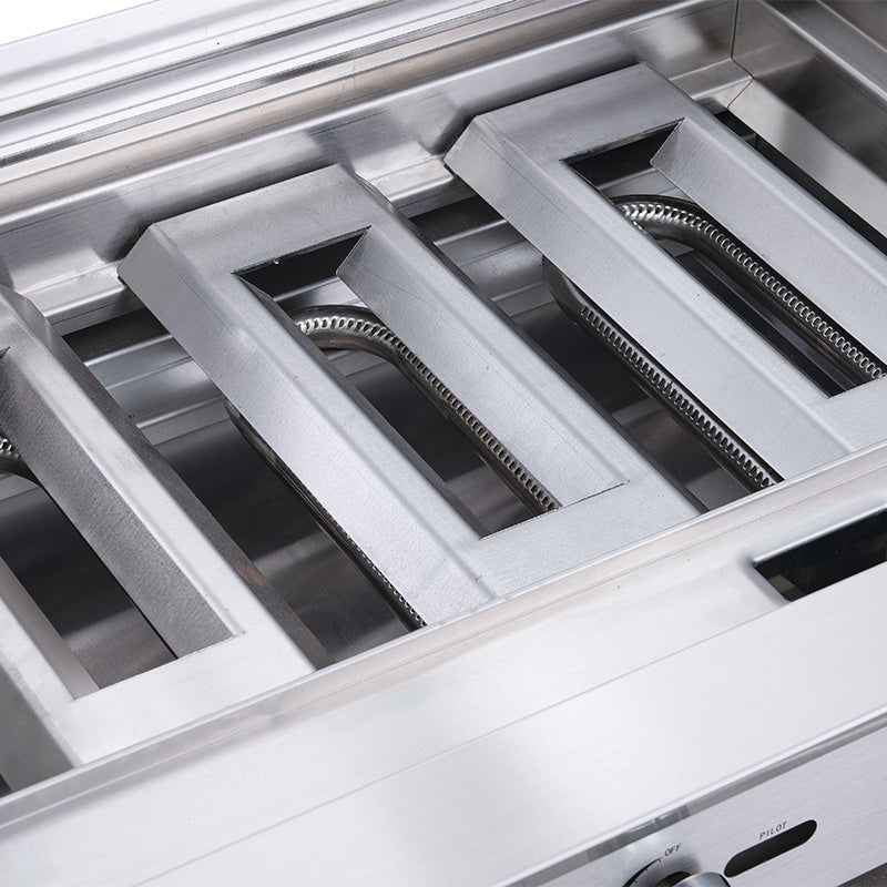 Chef AAA - TCCB24 Commercial 24 in. Countertop Charbroiler