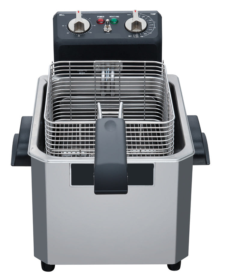 Chef AAA - TCF15E 15lb One Basket Electric Countertop Deep Fryer