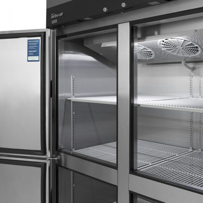 Turbo Air - M3R47-4-N, Commercial 51" Reach-in Refrigerator M3 series Stainless Steel 42.1 cu.ft. Two-section